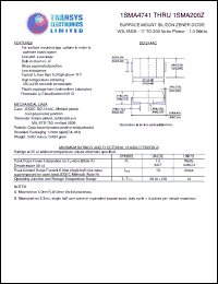 Click here to download 1SMA4756 Datasheet