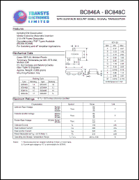 Click here to download BC847A Datasheet