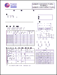 Click here to download MBR12030CTR Datasheet