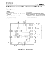 Click here to download TDA4480-C Datasheet