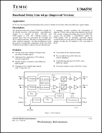 Click here to download U3665M-MFP Datasheet