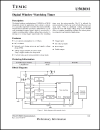 Click here to download U5020M-FP Datasheet