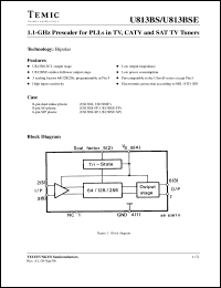 Click here to download U813 Datasheet