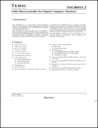 Click here to download TSC8051C2XXX16CAB Datasheet