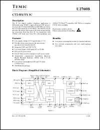 Click here to download U2760B-AFS Datasheet