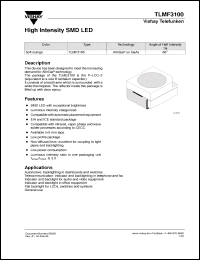 Click here to download TLMF3100 Datasheet