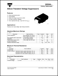 Click here to download BZG0422 Datasheet