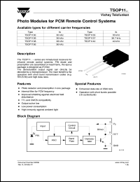 Click here to download TSOP1137 Datasheet