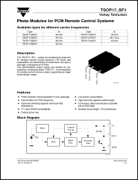 Click here to download TSOP1730SF1 Datasheet