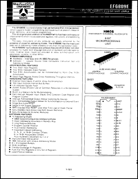 Click here to download EF6809ECMG/B Datasheet