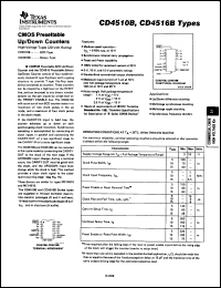 Click here to download CD4510BPWR Datasheet