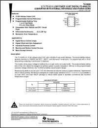 Click here to download TLV5636CDR Datasheet