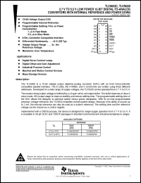 Click here to download TLV5633CDW Datasheet