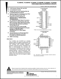 Click here to download TLC32044IFK-T Datasheet