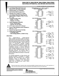 Click here to download SN65LVDM050DR Datasheet