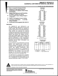 Click here to download SN65LBC172N Datasheet