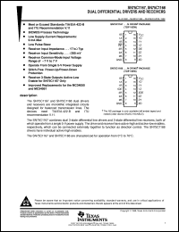 Click here to download SN75C1167N Datasheet