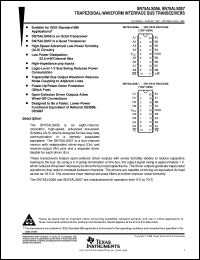 Click here to download SN75ALS057N Datasheet