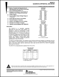 Click here to download SN75172N Datasheet