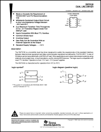 Click here to download SN75150JG Datasheet