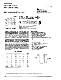 Click here to download CD74HCT4543E Datasheet