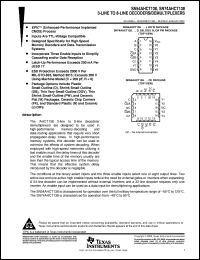 Click here to download SN74AHCT138PWLE Datasheet