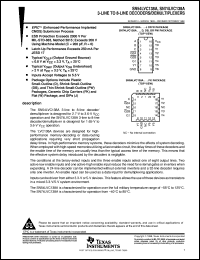 Click here to download SN74LVC138APWLE Datasheet