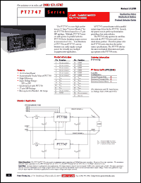 Click here to download PT7747N Datasheet