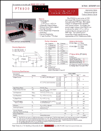 Click here to download PT6932A Datasheet