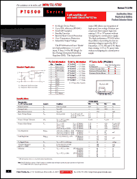 Click here to download PT6502G Datasheet