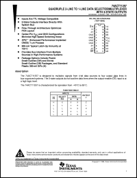 Click here to download 74ACT11257DBR Datasheet