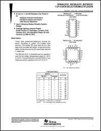 Click here to download SNJ54ALS151J Datasheet