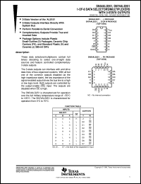 Click here to download SNJ54ALS251FK Datasheet