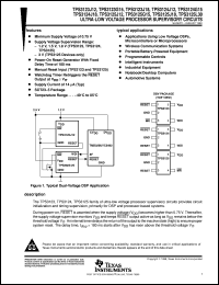 Click here to download TPS3125J18DBVT Datasheet