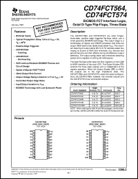 Click here to download CD74FCT574E Datasheet