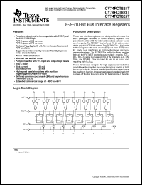 Click here to download CY74FCT823ATSOC Datasheet