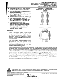 Click here to download SNJ54ABT374FK Datasheet