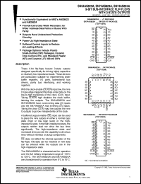 Click here to download SNJ54AS823AW Datasheet