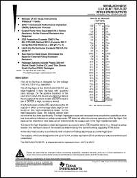 Click here to download SN74ALVCH162721DGGR Datasheet