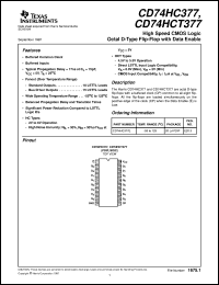 Click here to download CD74HCT377M Datasheet