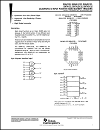 Click here to download SN74S132DR Datasheet