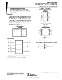 Click here to download JM38510/33003BCA Datasheet