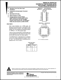 Click here to download SNJ54HC132FK Datasheet