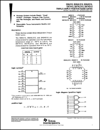 Click here to download JM38510/07005BDA Datasheet