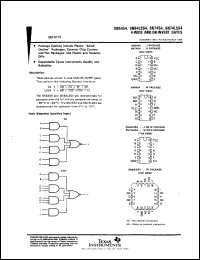 Click here to download SNJ5454W Datasheet