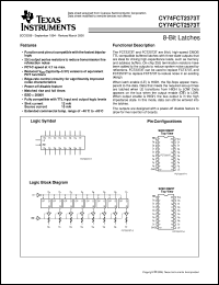 Click here to download CY74FCT2573CTQC Datasheet