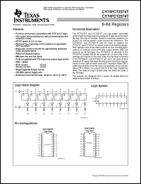 Click here to download CY74FCT2374ATSOCT Datasheet