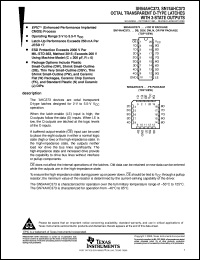 Click here to download SN74AHC373DW Datasheet