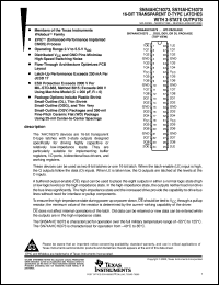 Click here to download SN74AHC16373DL Datasheet