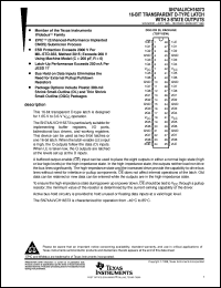 Click here to download SN74ALVCH16373DLR Datasheet